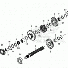 GL1800DA 2AC Трансмиссия