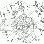 CMX300 AC Головка цилиндров