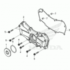 GL1800DA 2AC Front engine cover