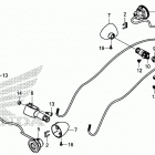 CMX500 A Задний фонарь