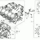 CB650RA AC Картер двигателя