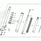 CRF1100D 2AC Front fork (1)