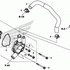 CB500X Водяной насос