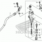 CRF450RL AC Задний тормозной цилиндр