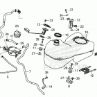 GL1800DA 2AC Топливный бак