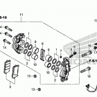 CRF1100D 2AC Передний суппорт