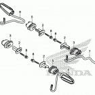 CRF1100D 2AC Задний фонарь