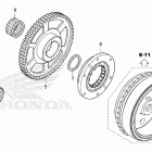 NC750XD AC Муфта стартера