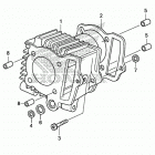 CRF50F AC Цилиндры