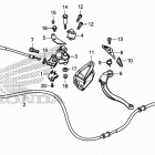 CRF1100D 2AC Parking brake lever