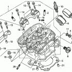 CBR300R Головка цилиндров