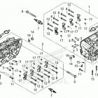 GL1800DA 2AC Головка цилиндров