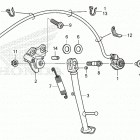 CBR600RR 6A Подножка