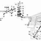 CBR1000SP 2AC Задний тормозной цилиндр