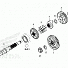 GL1800DA 2AC Вал ведущий
