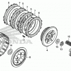 C125A Сцепление