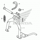C125A Подножка
