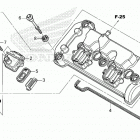 CBR600RR 6A Крышка головки цилиндров
