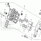 GL1800DA 2AC Задний суппорт