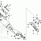 CRF300LR AC Глушитель