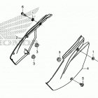 CRF125FB Side cover (2)