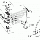 CRF1100D 2AC Front brake master