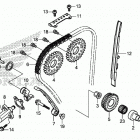 CBR1000SP 2AC Цепь ГРМ и натяжитель