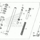 NC750XD AC Передняя вилка