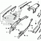 CRF1100D 2AC Боковые обтекатели