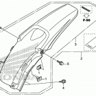CRF150R AC Задний бампер