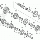 CRF300LR AC Трансмиссия