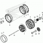 CRF450R AC Сцепление