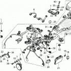 CB650RA AC Жгут проводов