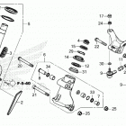 GL1800DA 2AC Передняя вилка