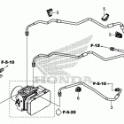 CRF250RLA AC Brake pipe