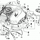 CBR650RA Топливный бак