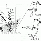 CB500X AC Front brake master