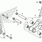 NC750X AC Задние амортизаторы
