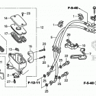 VT750CS AC Front brake master