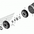 GL1800BD 2AC Clutch (dct)