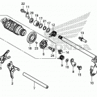 CB650RA Вилка переключения передач