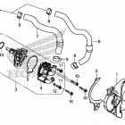 CB650RA Водяной насос