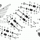 GL1800BD 2AC Распределительный вал и клапана