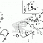 NC750X AC Рычаги,тросы и рулевые переключатели