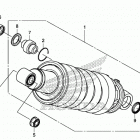 CB650RA Задние амортизаторы