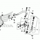 CBR650RA Задний тормозной цилиндр