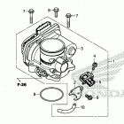 GL1800BD 2AC Корпус Дросселя