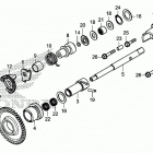 GL1800 2AC Задняя передача