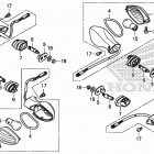 NC750X AC Задний фонарь