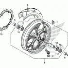 NC750X AC Переднее колесо